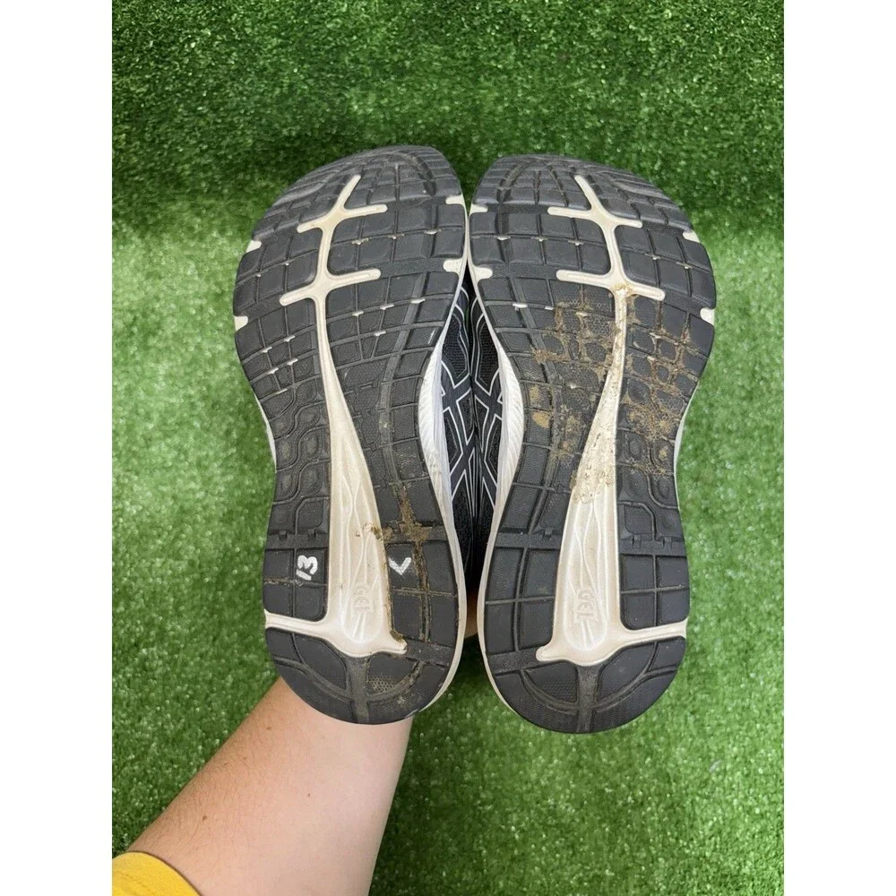 Asics Gel Excite 6 Womens Size 8.5 W Black White Athletic Running Shoes Sneakers